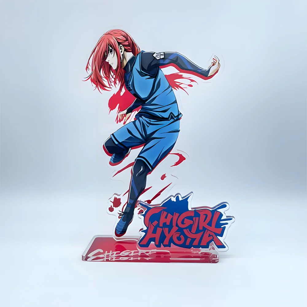 Isagi, Chigiri, Bachira, Nagi y Karasu - Figura Acrílica Blue Lock 15 cm para Escritorio y Colección | AnimeWorld 