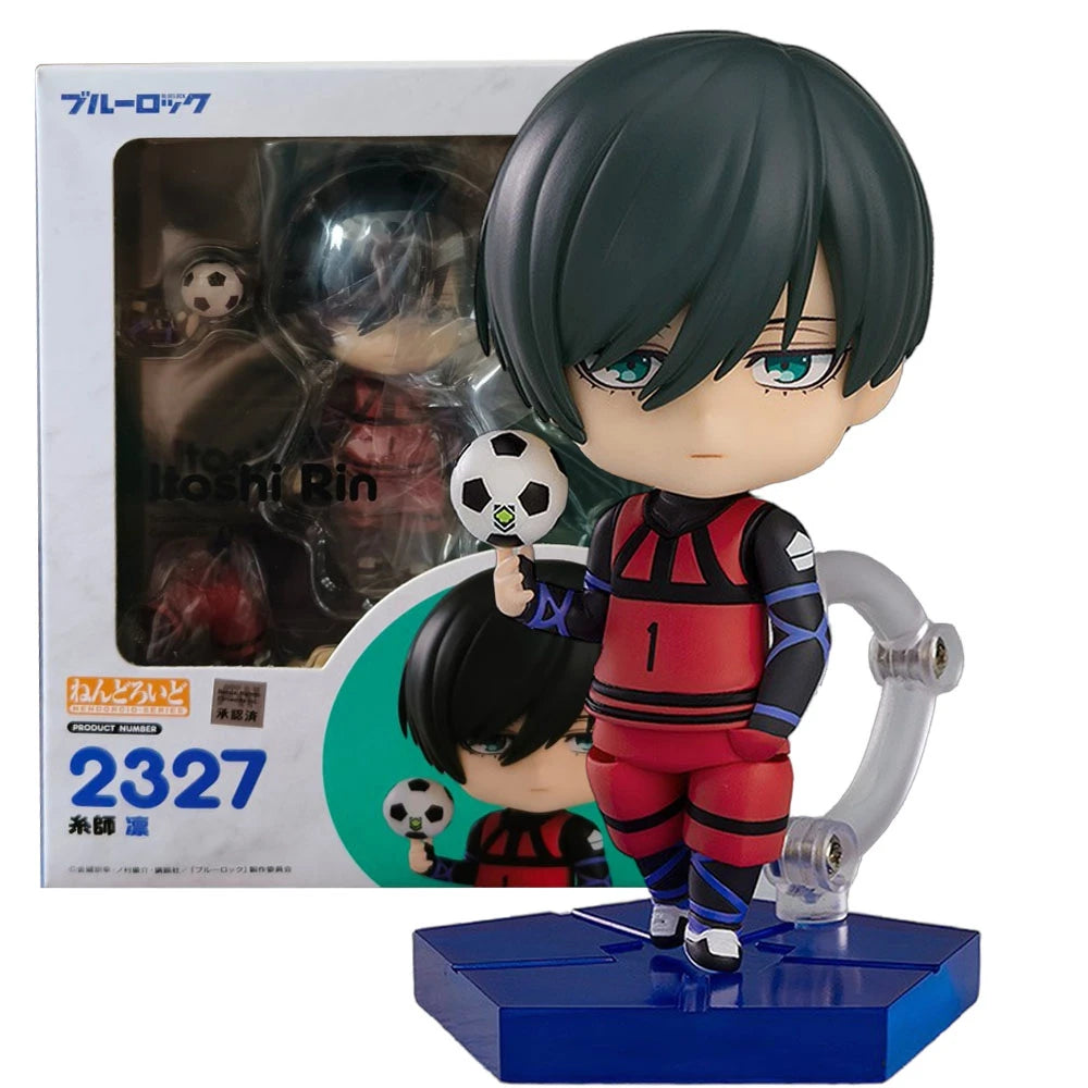 Rin, Nagi y Chigiri - Figuras Blue Lock Q Version 10 cm PVC Coleccionables | AnimeWorld 