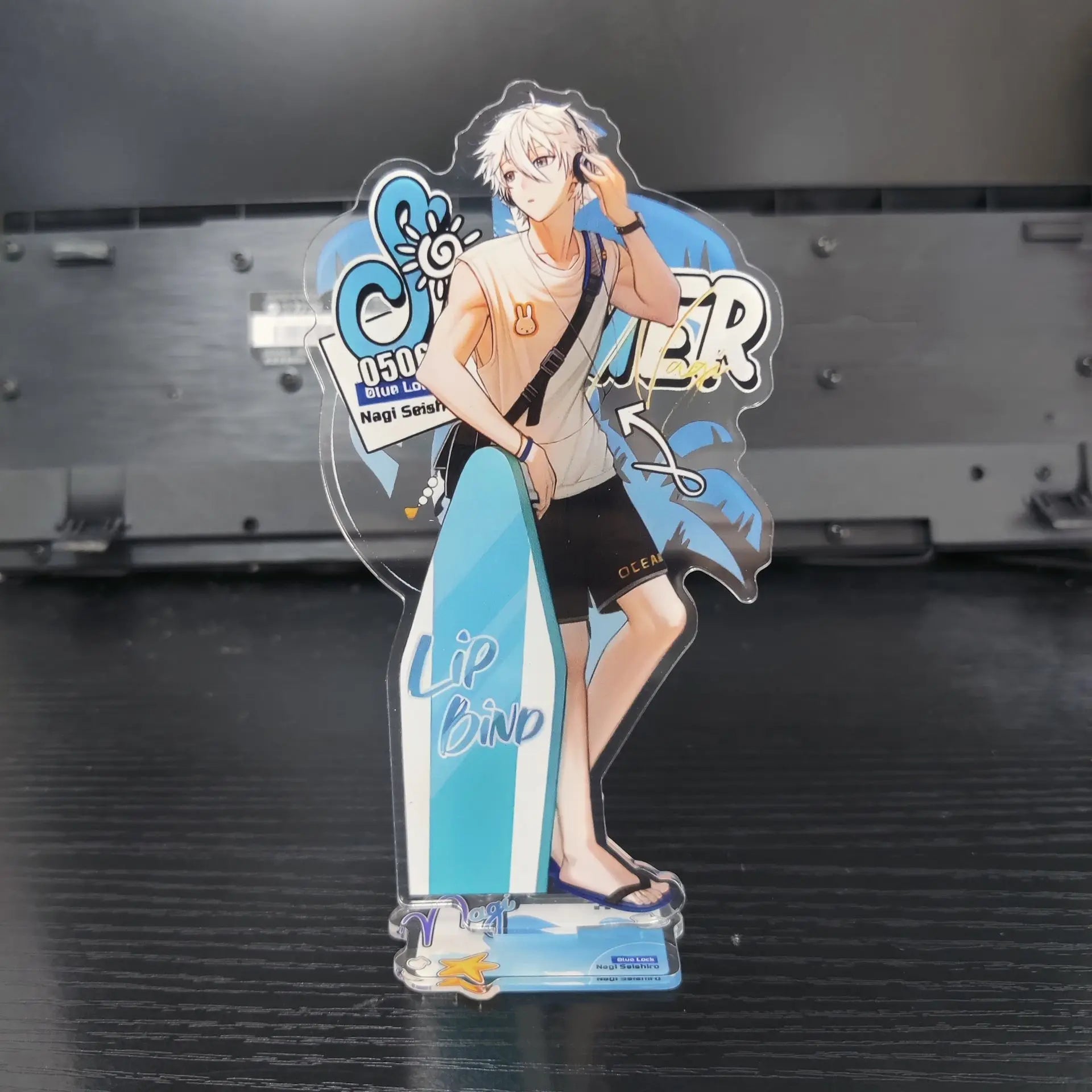 Chigiri, Bachira y Nagi - Figuras Acrílicas Blue Lock Versión Especial Verano para Escritorio y Colección | AnimeWorld 